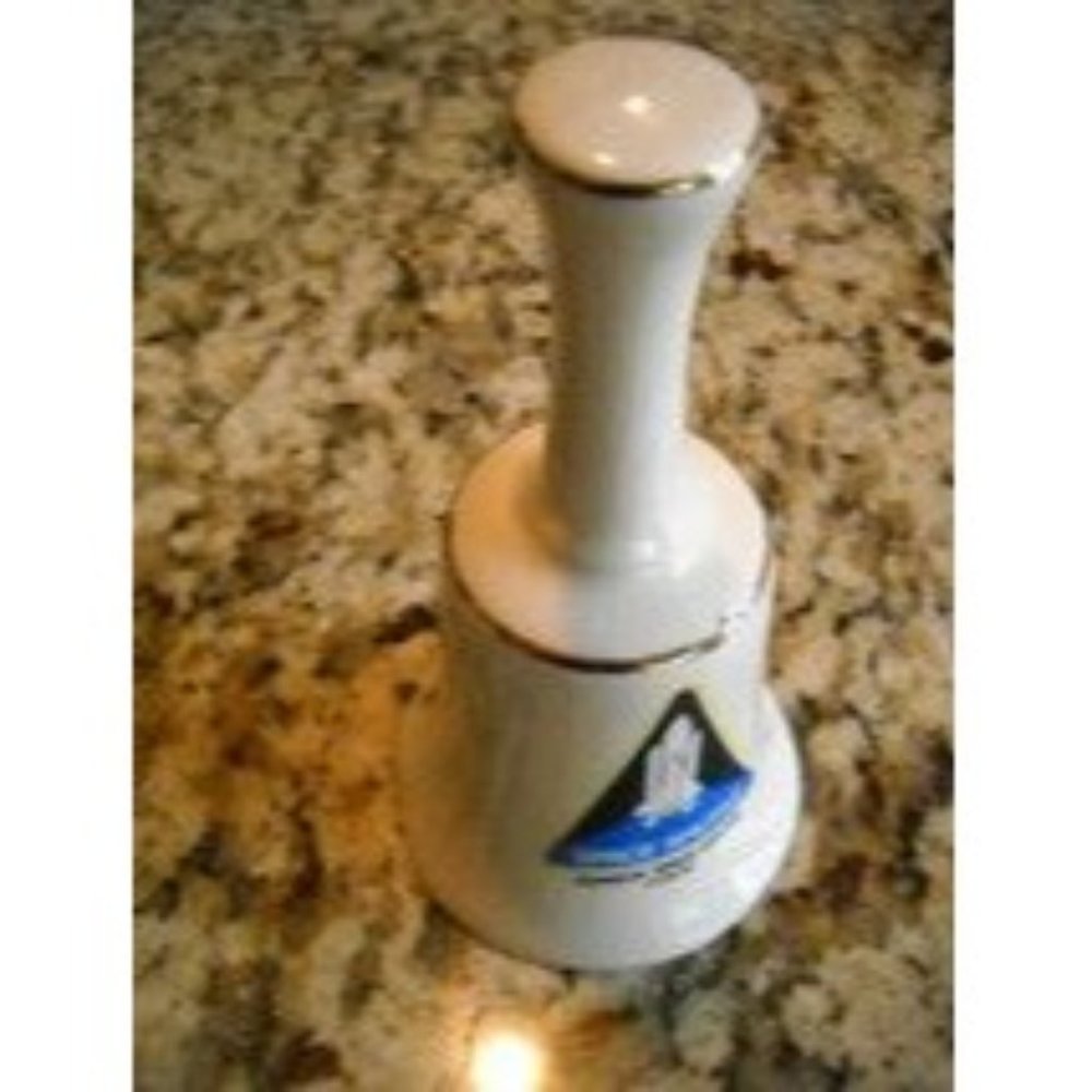 Kennedy Space Center Florida Space Shuttle Program Vintage Porcelain Bell